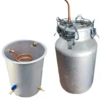دستگاه تقطیر 22لیتری با کندانسور آبی (خنک کننده)