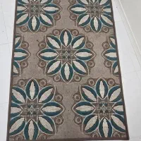 فرش فانتزی ۴ متری و ۳ تخته ۱/۵ متری
