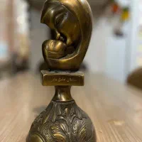 مجسمه برنز قدیمی|مجسمه، تندیس، ماکت|تهران, سازمان برنامه جنوبی|دیوار