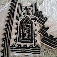 لباس سیاه دوچ نیم دوخت چهار وجب