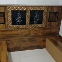 تخت دونفره|تخت و سرویس خواب|ری, علایین|دیوار