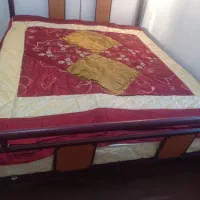 تخت خواب با تشک ورو تختی نو|تخت و سرویس خواب|یاسوج, |دیوار