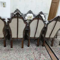 میز نهار خوری  ۱۰ نفره چوب گردو