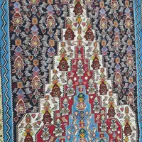 گلیم دست بافت|گلیم، جاجیم، گبه|کرمانشاه, |دیوار