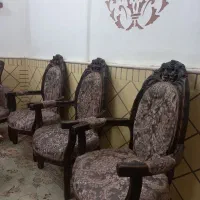 مبل سلطنتی ۹ نفره|مبلمان خانگی و میز عسلی|کاشان, مزرعه نو|دیوار