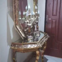 آیینه و شمعدان کنسول|آینه|مشهد, حجت|دیوار
