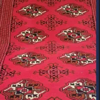 قالیچه ی دستبافت ترکمن