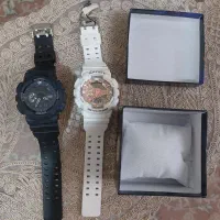 ساعت طرح چی شا‌ک اسپرت سفید و مشکی