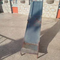 سرسره آهنی سایز متوسط خودم درست کردم برای بچه هام
