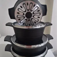 قابلمه چدن و تفلون|ظروف پخت‌وپز|باقرشهر, |دیوار