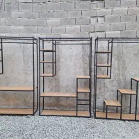 رگال ویترین استند شلف فلزی|کتابخانه، شلف، قفسه‌های دیواری|رباط‌کریم, رباط‌کریم|دیوار