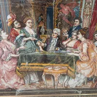 قاب قالیچه ماشینی نو|تابلو فرش|اصفهان, عسگریه|دیوار