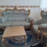 مبل چوب گردو|مبلمان خانگی و میز عسلی|قم, باغ شریفی|دیوار