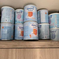 قوطی خالی شیر خشک و سرلاک