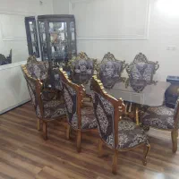 میز نهار خوری منبت|میز و صندلی غذاخوری|تهران, شهران جنوبی|دیوار