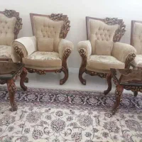 سورویس  چوب راش 9 نفره با میز ناهارخوری8نغره