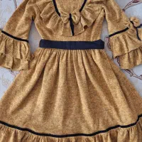 تعدادی لباس ۷ تا ۱۱ سال بافت و پیرهن و...