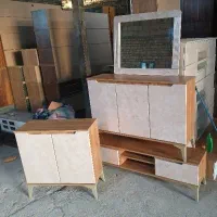 آینه کنسول میز تی وی جاکفشی|بوفه، ویترین، کنسول|آبادان, |دیوار