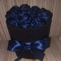 باکس گل سرمه ای