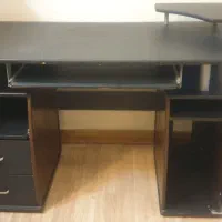 میز کامپیوتر مشکی اداری