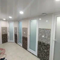 انواع درب پی وی سی سرویس