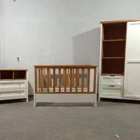 سیسمونی سرویس خواب نوزاد تخت کمد دراور تولیدی