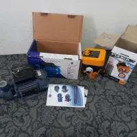 پمپ اب نیم اسب و ست کنترول فوکا ، درحد نو