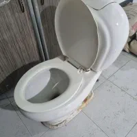 توالت فرنگی و روشویی و درب چوبی اتاق|لوازم سرویس بهداشتی|رشت, فلسطین|دیوار