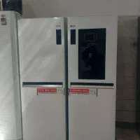 انواع یخچال دوقلو ال جی باضمانت شرکتی|یخچال و فریزر|خرم‌آباد, |دیوار