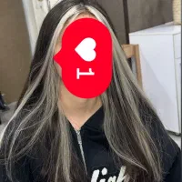 مدل رنگ مو فقط هزینه مواد توسط استاد