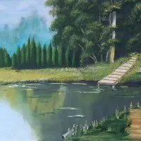 تابلو نقاشی رنگ روغن