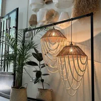 لوستر رافیا و مکرومه|لوستر و چراغ آویز|پرند, فاز ۶|دیوار