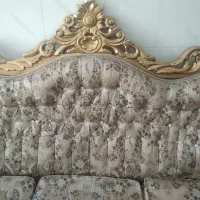 مبلمان سلطنتی ۹ نفره سالم|مبلمان خانگی و میز عسلی|قم, زنبیل آباد|دیوار