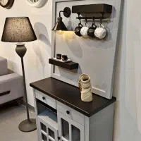 کافی بار|بوفه، ویترین، کنسول|کیش, |دیوار