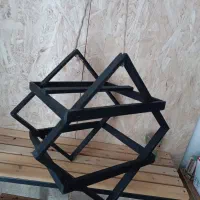 لوستر فانتزی چوبی|لوستر و چراغ آویز|خرمآباد, |دیوار