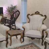 مبل کلاسیک تمام چوب روس|مبلمان خانگی و میز عسلی|اهواز, کوی آغاجاری|دیوار