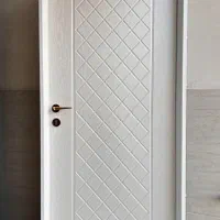 درب اتاق مدل لوزی در چوبی اتاقی سرویس حمام|مصالح و تجهیزات ساختمان|کرج, حصارک بالا|دیوار