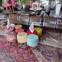 پخش پاف سه پایه همه رنگی تک و تعداد