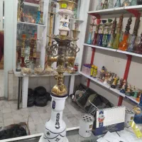 قلیان برنجی قدیمی