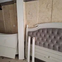 تخت خواب دو نفره کشویی|تخت و سرویس خواب|تهران, والفجر (افسریه)|دیوار