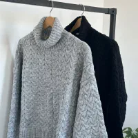 بافت یقه اسکی وارداتی