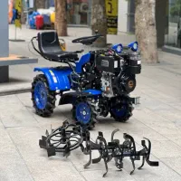 تیلر چهار چرخ اگرو ۱۲اسب گازایلی خشگ