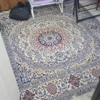 فروش فرش دستباف نائین کاشان مربع ۴ متری گل ابریشم|فرش|تهران, اقدسیه|دیوار