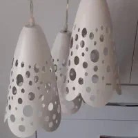 دو عدد لوستر زیبا