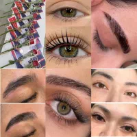 آموزش کاشت موقت مژه