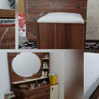 تخت خواب دونفره نیم ست|تخت و سرویس خواب|کوه چنار, |دیوار