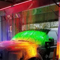 نور پردازی کارواش حرفه ای