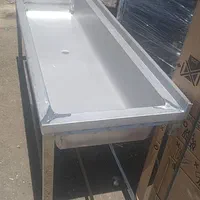 سینک استیل نگیر میزکار ۵۷ تاپینگ FG گرم ظرفشویی|کافی‌شاپ و رستوران|کیش, |دیوار