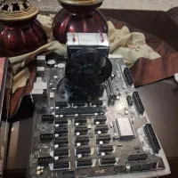 برد نسل ۶ ۷ با cpu و خنک کننده فن مادربرد باندل