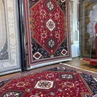 فرش کلکسیون قاجار نقشه حسن آباد|فرش|شیراز, ریشمک|دیوار